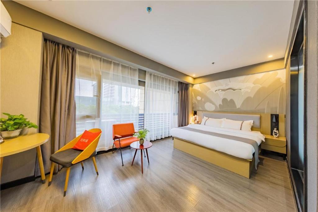 Thank Inn Hotel Hubei Wuhan Caidian Zhong Fa Xincheng Tongji Екстериор снимка