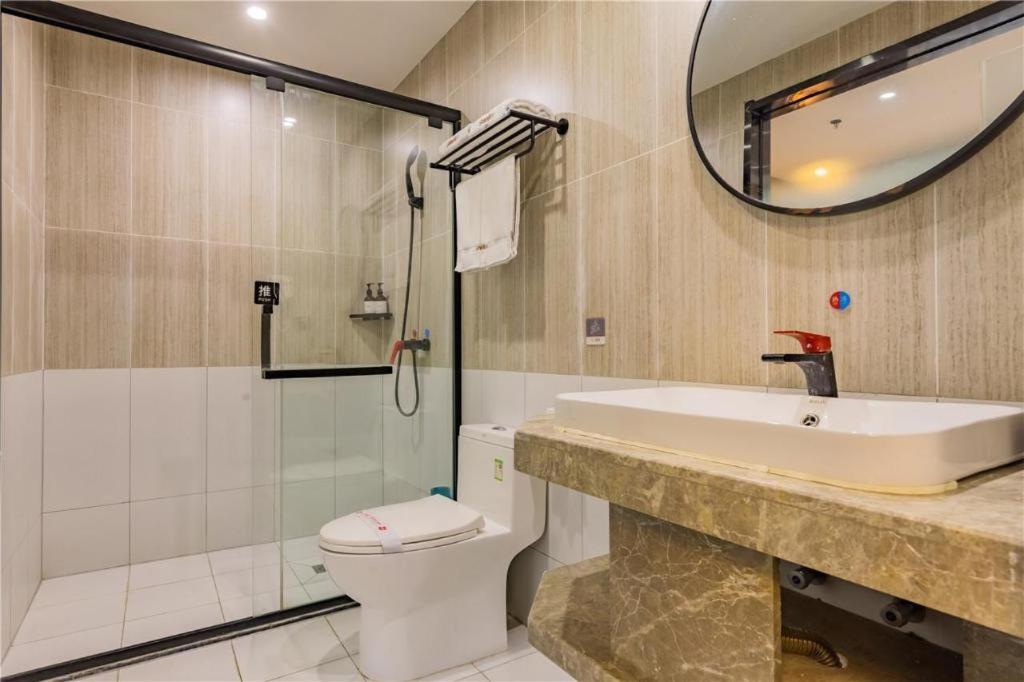 Thank Inn Hotel Hubei Wuhan Caidian Zhong Fa Xincheng Tongji Екстериор снимка
