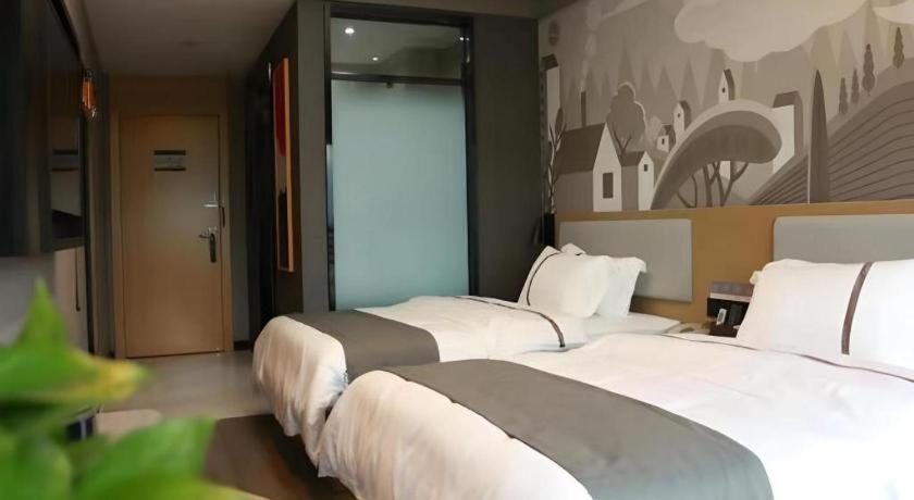 Thank Inn Hotel Hubei Wuhan Caidian Zhong Fa Xincheng Tongji Екстериор снимка