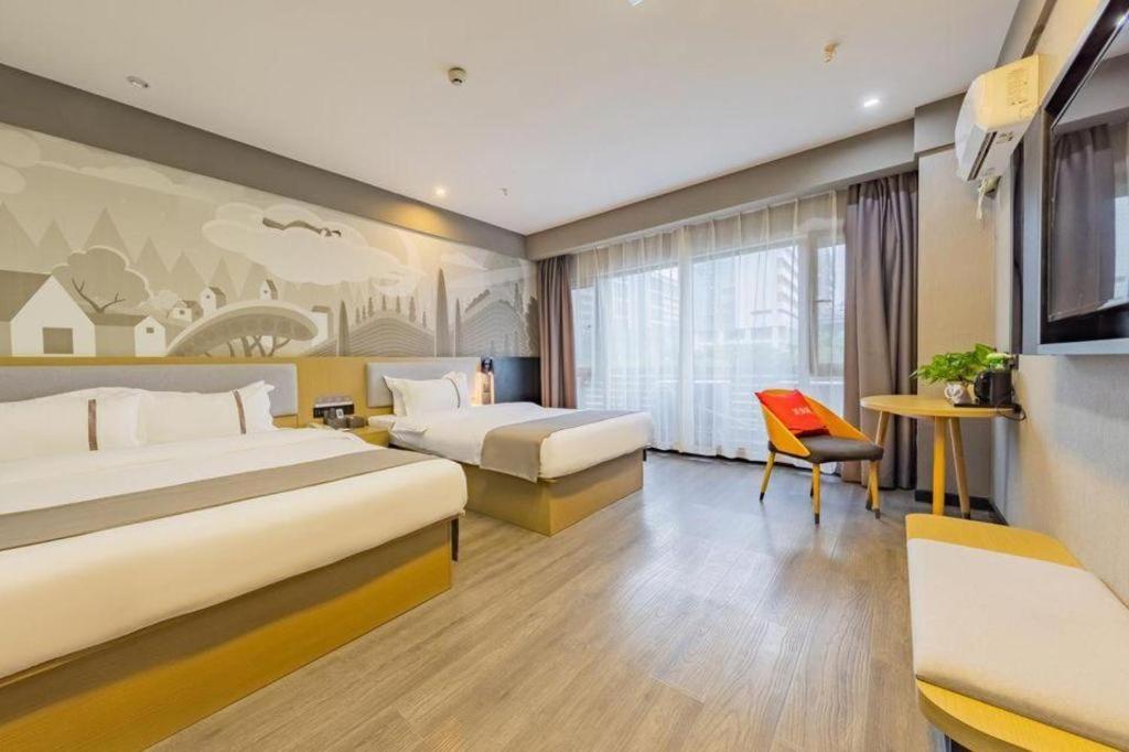 Thank Inn Hotel Hubei Wuhan Caidian Zhong Fa Xincheng Tongji Екстериор снимка
