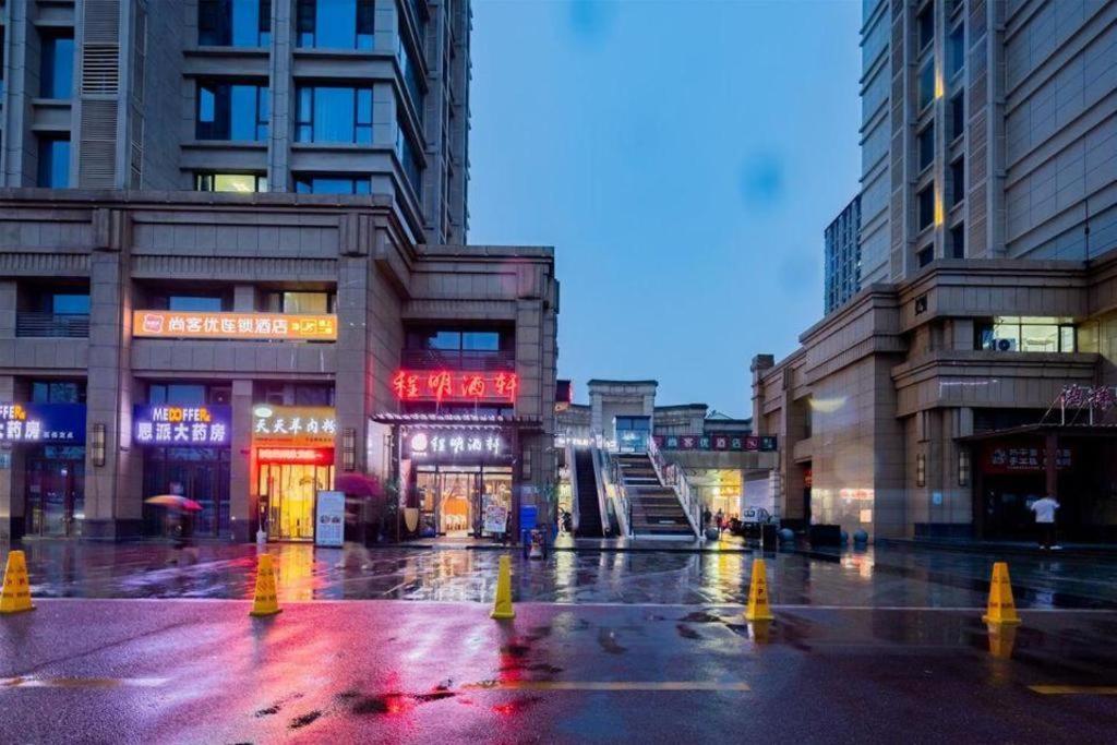 Thank Inn Hotel Hubei Wuhan Caidian Zhong Fa Xincheng Tongji Екстериор снимка