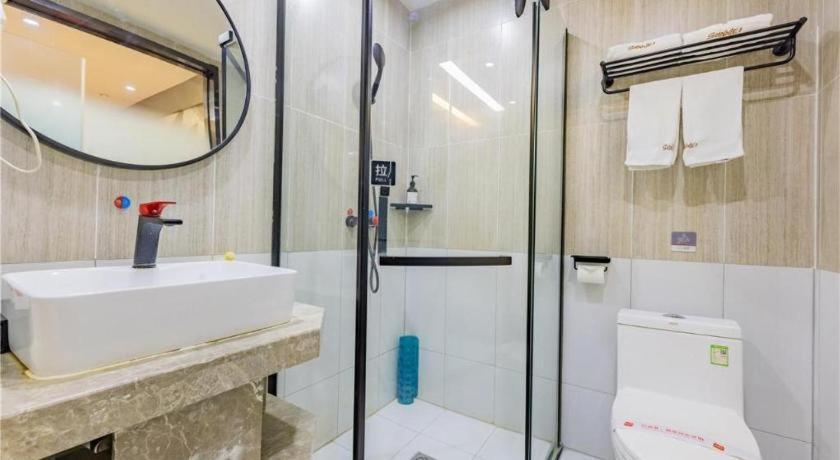 Thank Inn Hotel Hubei Wuhan Caidian Zhong Fa Xincheng Tongji Екстериор снимка
